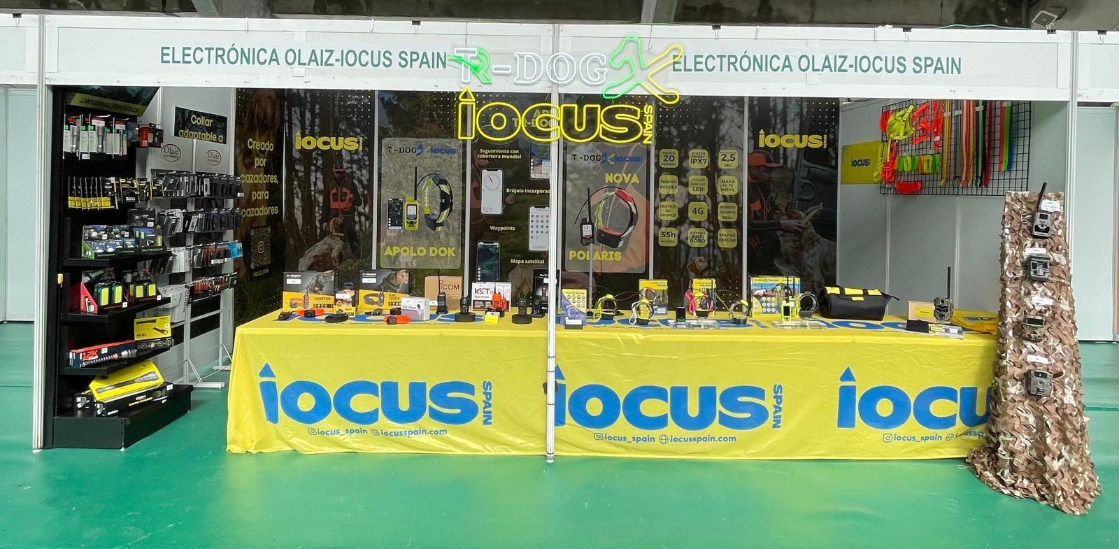 Electrónica Olaiz en feria - mesa expositora