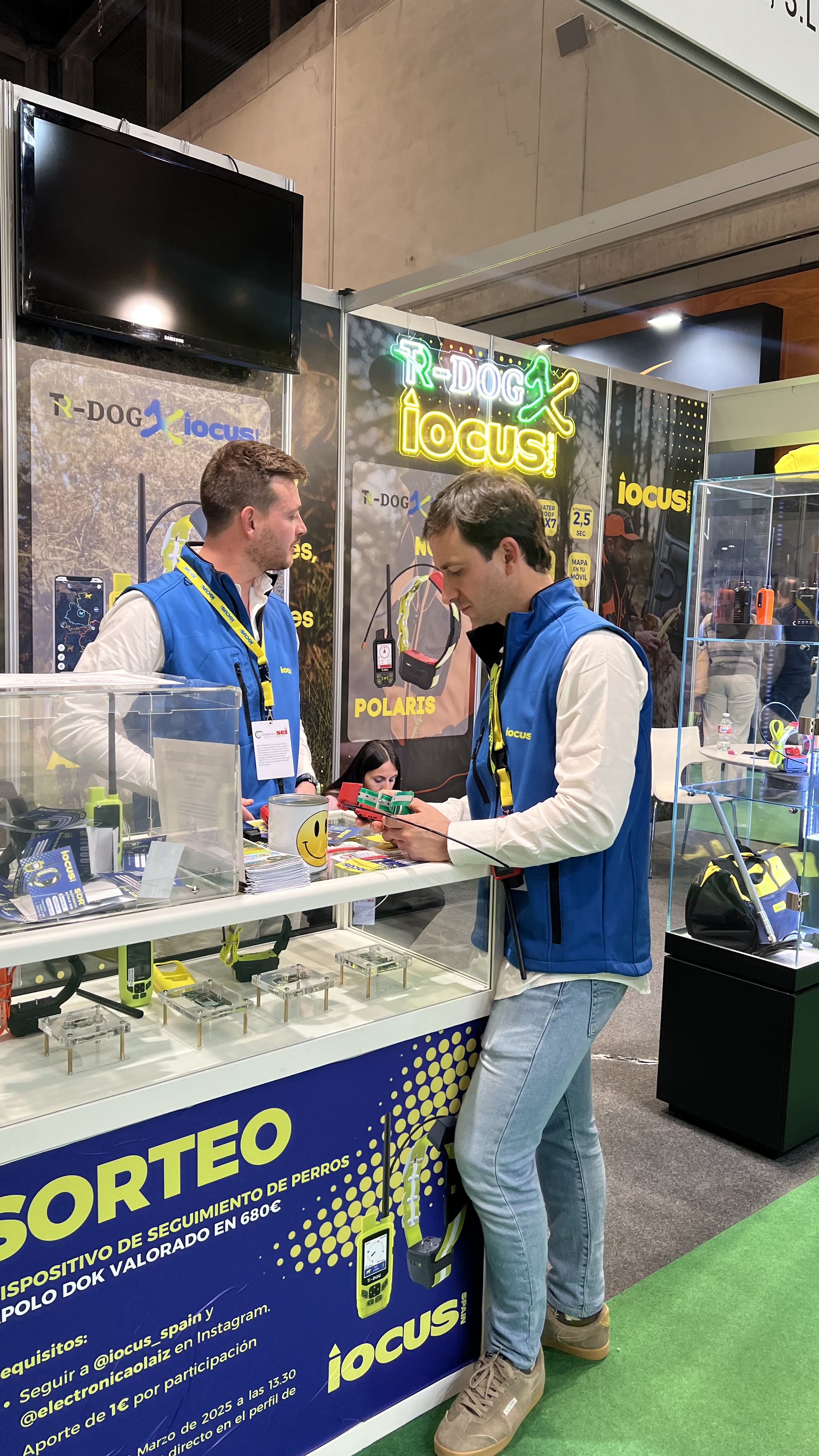 Electrónica Olaiz en feria - demostración